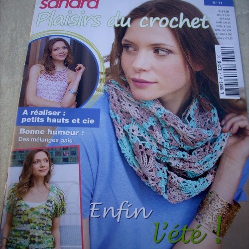  sandra plaisirs du crochet n°11    -  livraison offerte  -