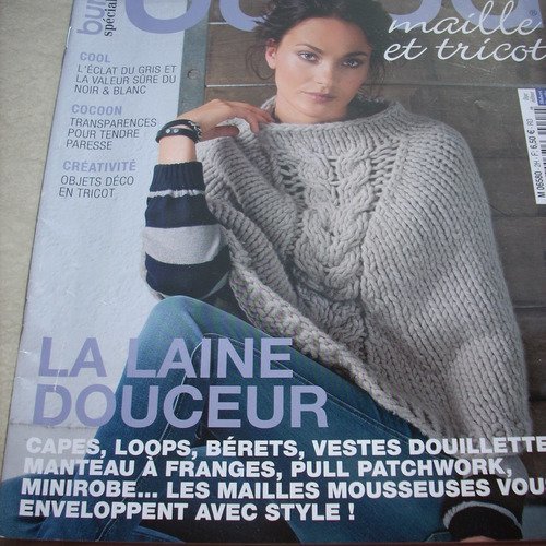  burda  hors-série 2 maille et tricot     -  livraison offerte  -