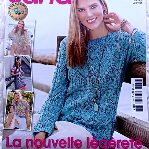 Magazine de tricot sandra n°1h 2017  -livraison offerte-
