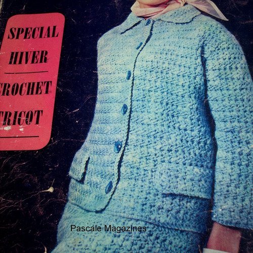 Votre tricot n°111 1965 vintage - livraison offerte -