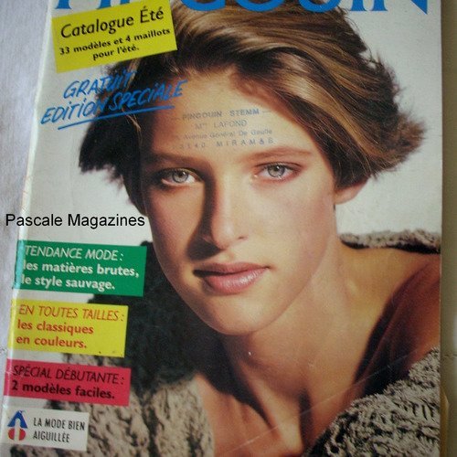Pingouin n°61 environs 1985    -  livraison offerte  -