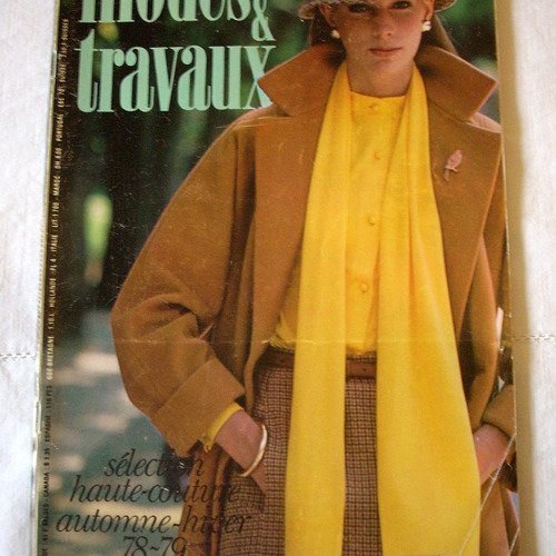 Modes & travaux n°934 septembre 1978    -  livraison offerte  -