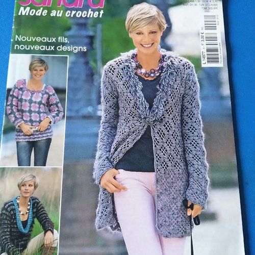 Sandra mode au crochet n°8 - livraison offerte -