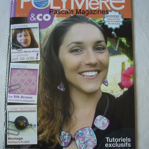 Polymère &co sept/oct/nov 2015 n°11    -  livraison offerte  -