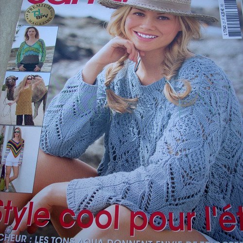 Magazine de tricot sandra n°27 -  livraison offerte  -