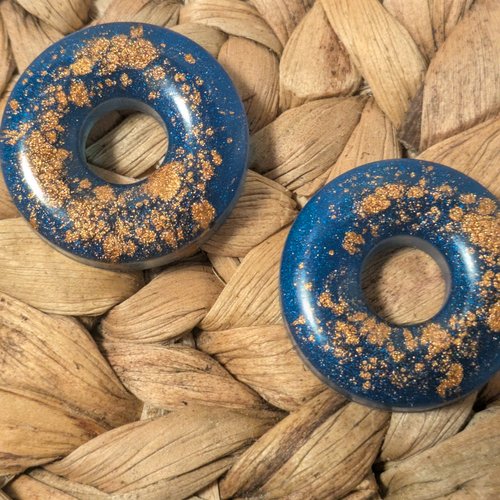 Pampilles résine fait main