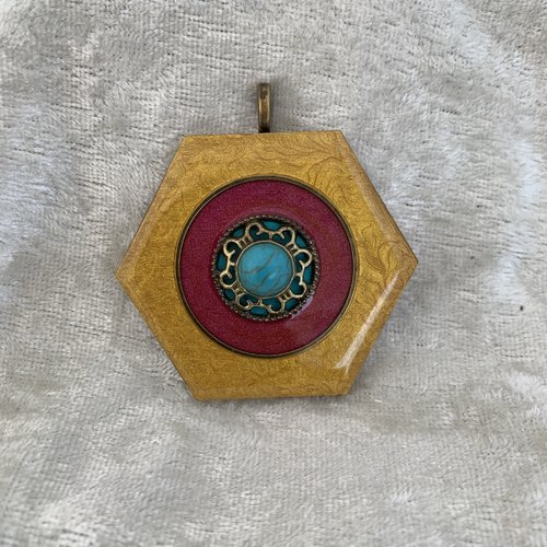 Pendentif multicolore pour vos créations bijoux