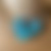 Gros cabochon cœur pour création bijoux