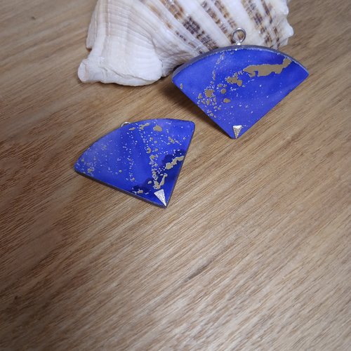 Duo de pendentifs pour créations bijoux