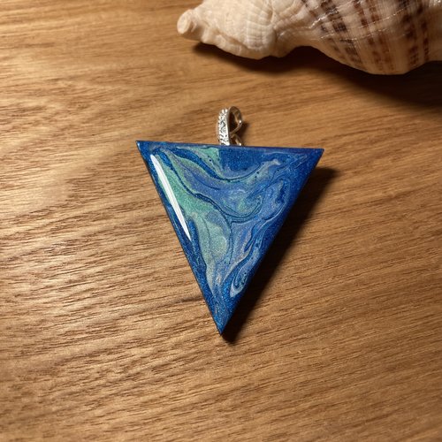 Création bijoux camaïeu bleu