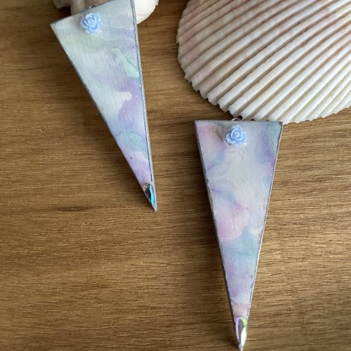 Duo pendentifs pastel ciel