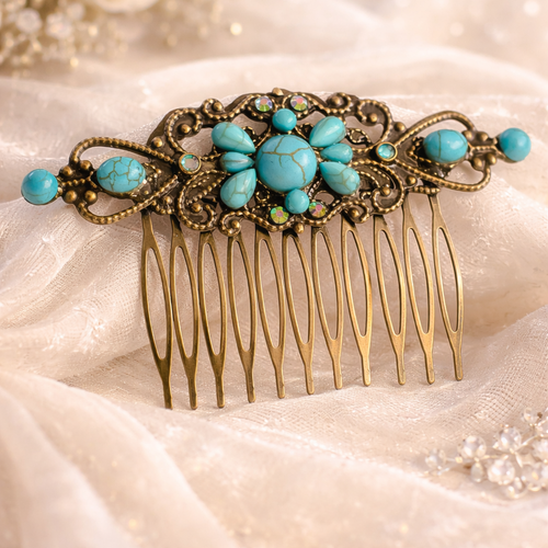 Accessoire de coiffure bohème romantique