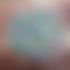 Strass irisé forme goutte, lot 45 pièces