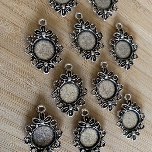 Pendentifs support cabochon