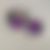 Lot de 2 grands cabochons ovales de 30x40