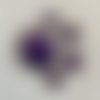 Lot de cabochons en verre