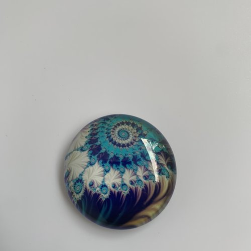 Cabochon 30mm en verre