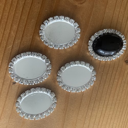 Supports cabochons x10