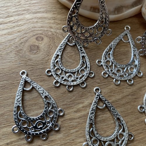 Pendentifs connecteurs x 5