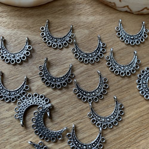Lot de pendentifs connecteurs x10