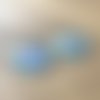 Cabochons en verre 20 mm x2