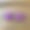 Cabochons en verre de 20 mm x2
