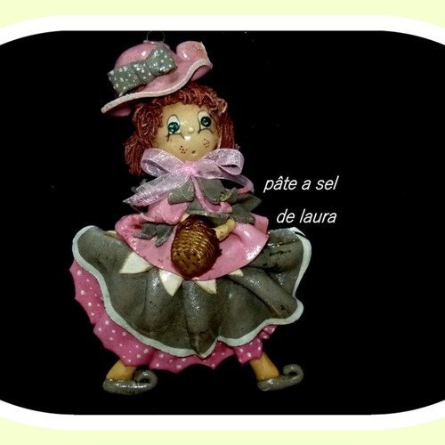 Poupée  en pâte a sel