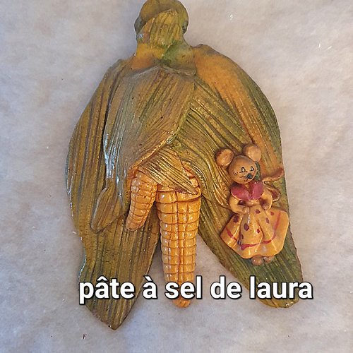 Pâte a sel , un épi de blé