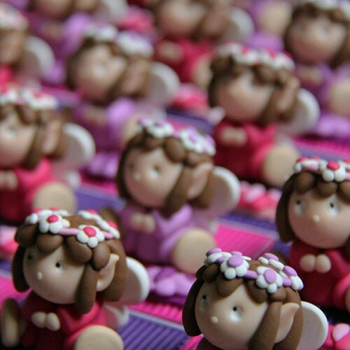 Boîtes à dragées filles elfes