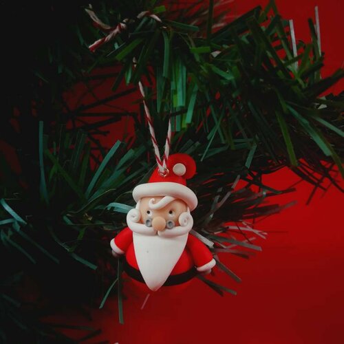 Coffret de 3 sujets de noël à suspendre