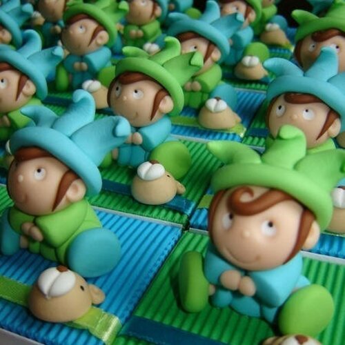 Boîtes à dragées petits garçons lutins
