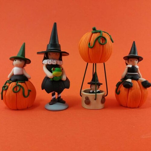 Sujets sorcières halloween