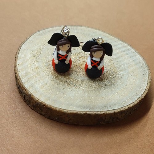 Boucles d'oreilles alsaciennes