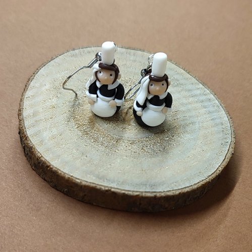 Boucles d'oreilles bretonnes bigoudènes