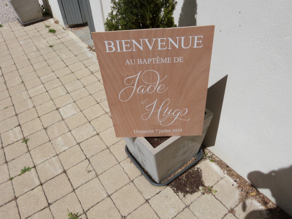 Panneau En Bois Pour Anniversaire Personnalisable Un Grand Marche