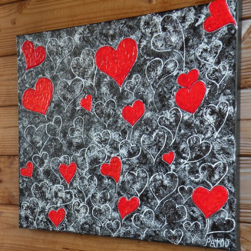 "sans-coeur ou cent coeurs ?" (phosphorescent)