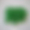 23 perles abaque facettes 8x6 mm en verre vert