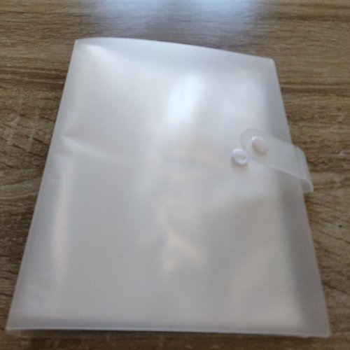 Double livre de rangement en pvc transparent anti-poussière pour la présidence,  rangement de bijoux,