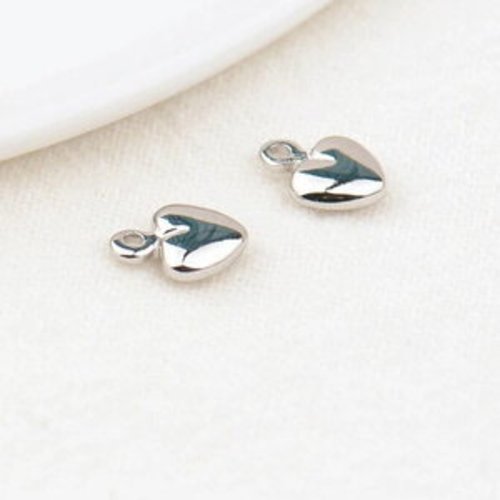 Pendentifs  en forme de cœur,  argent 925