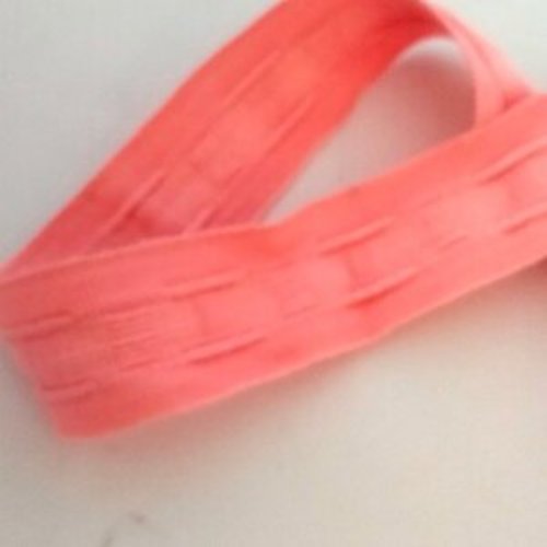 6 mètres rufflette ruban fronceur rose pour rideaux