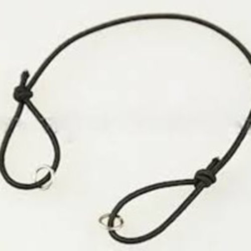 5 cordons bracelet connecteur noir  élastique ajustable connecteur pour fabrication de bracelets, avec anneau de saut en acier