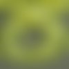 Lot de 20 perles de larmes de verre tchèque 11 x 3 mm jaune citron