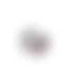 4 perles colonne en acier argent inoxydable 304.