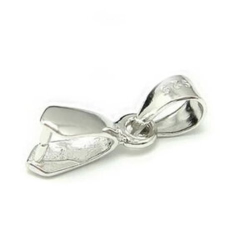 Lot de 2 bélières  à pince en  argent 925