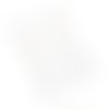 Lot de 4 breloques gouttes laiton argent