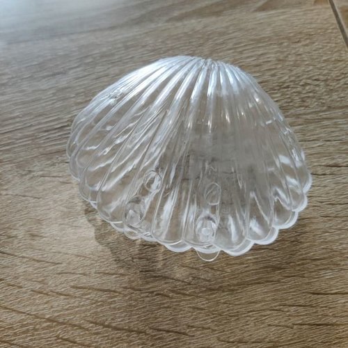 Boite ou écrin bleu ou blanc plastique pour fille