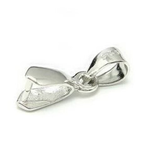 Lot de 5 bélières  à pince en  argent 925