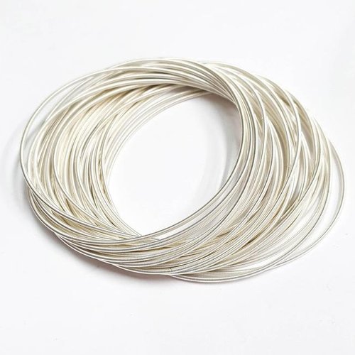 Fil nylon  de corde de  couleur blanche 60cm