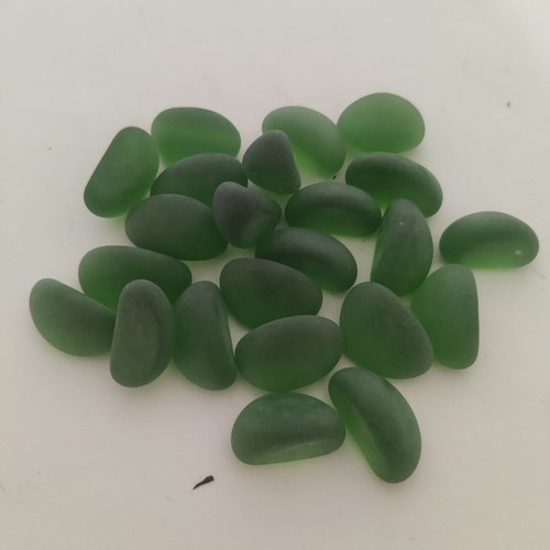 Lot de 10 verres de plage vert ou bleu