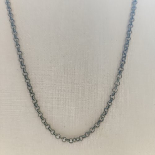 Collier chaine bronze